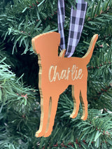 Dog Silhouette Ornament