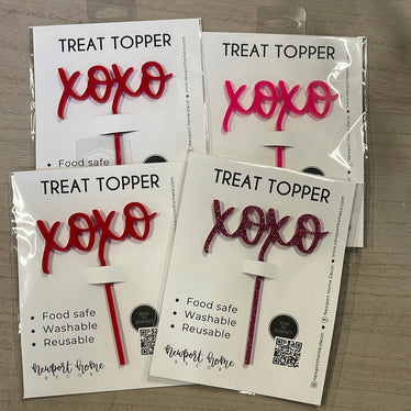 XOXO Treat Topper