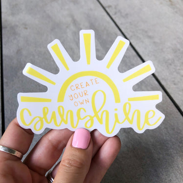 Create Your Own Sunshine Sticker