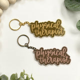 Physical Therapist Acrylic Keychain