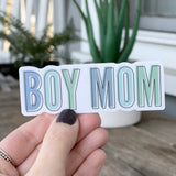 Boy Mom Color Sticker