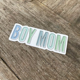 Boy Mom Color Sticker